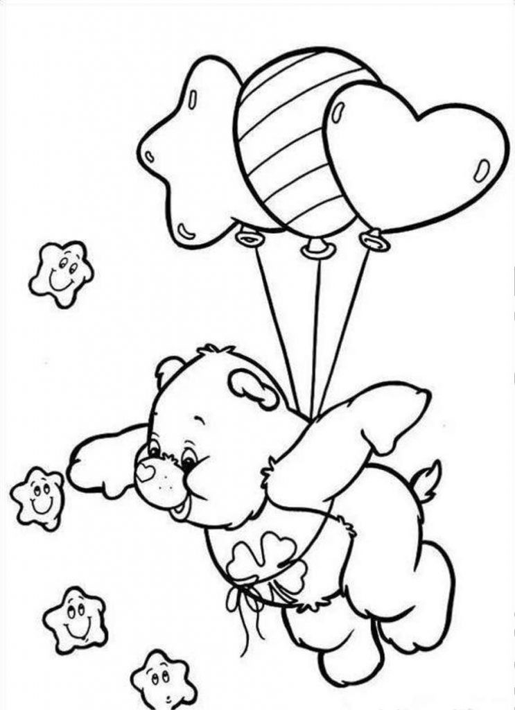 Coloring Sheets For Children
 Free Printable Care Bear Coloring Pages For Kids