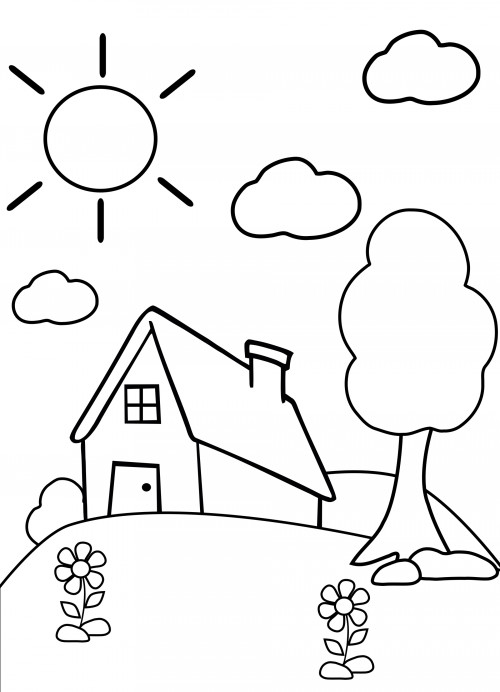 Coloring Therapy For Kids
 Preschool Coloring Page – Home KidsPressMagazine