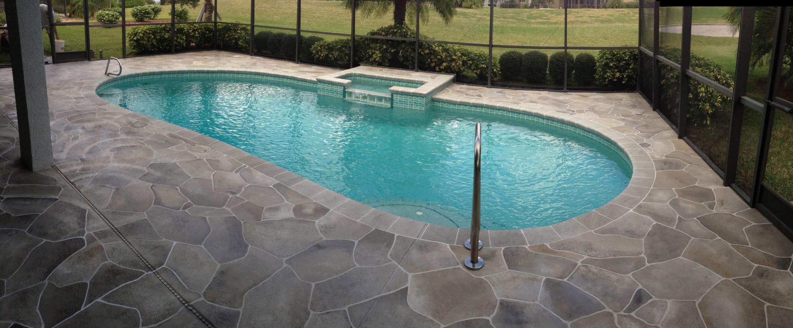 Concrete Pool Deck Paint
 Concrete Designs Florida