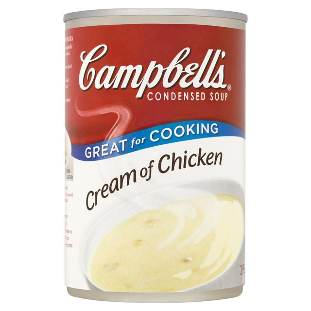 Condensed Cream Of Chicken Soup
 Morrisons Campbell s Condensed Cream Chicken Soup 295g