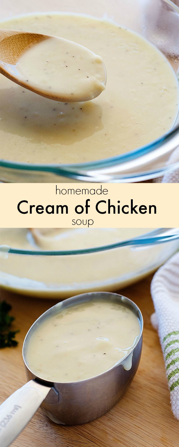Condensed Cream Of Chicken Soup
 Homemade Condensed Cream of Chicken Soup Life In The