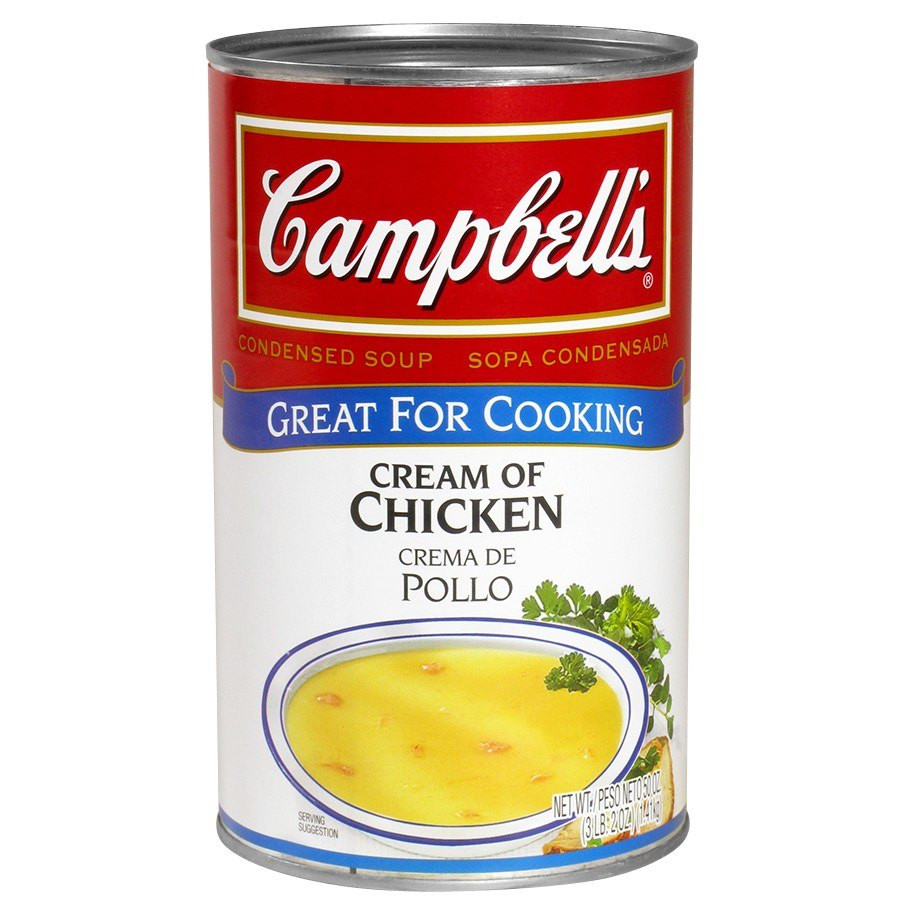 Condensed Cream Of Chicken Soup
 Campbell s Cream of Chicken Soup Condensed 50 oz Can
