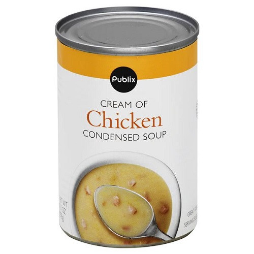 Condensed Cream Of Chicken Soup
 Store Brand Condensed Soup Cream of Chicken 10 5 oz can