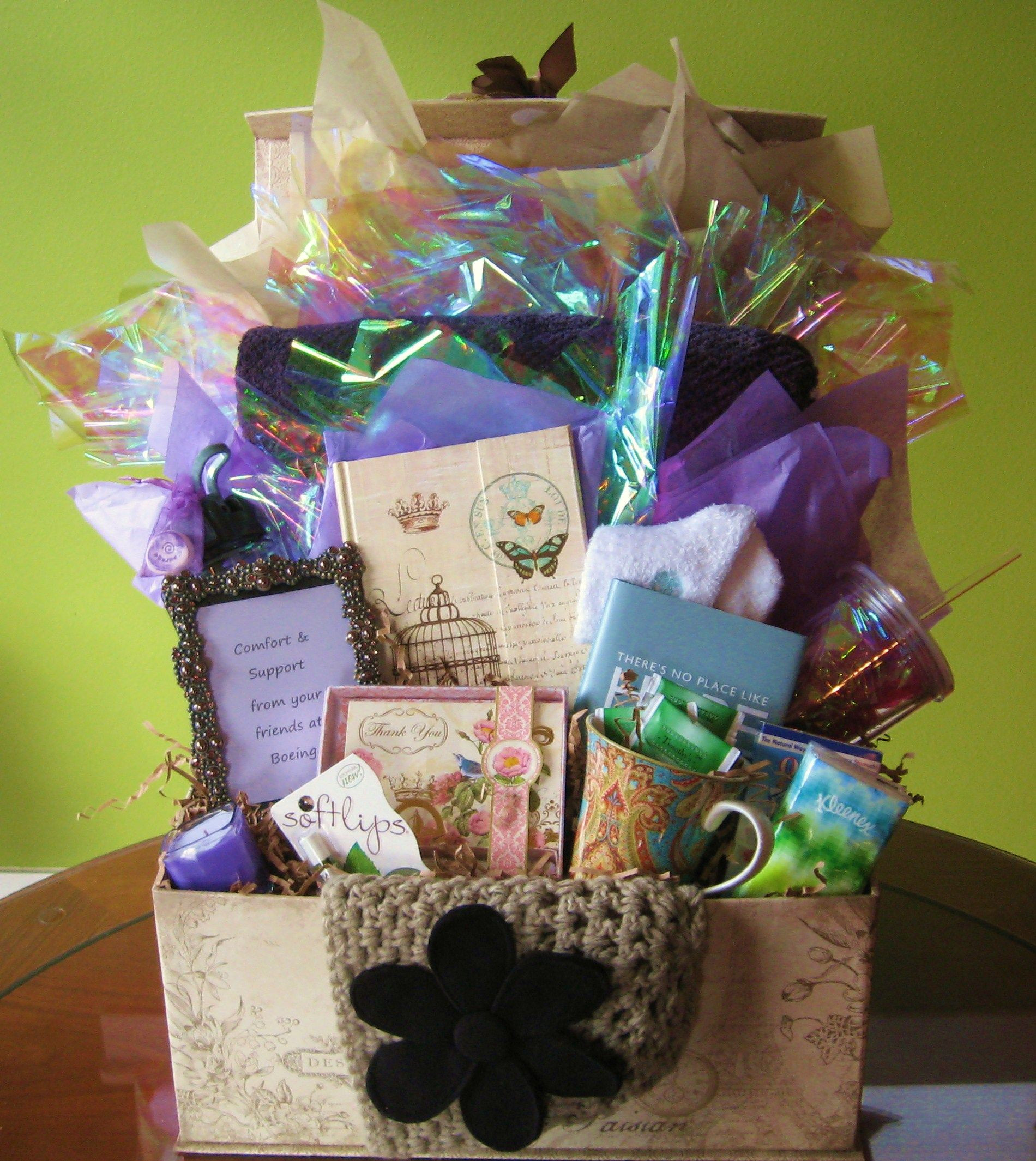 Condolence Gift Basket Ideas
 Sympathy Basket ts