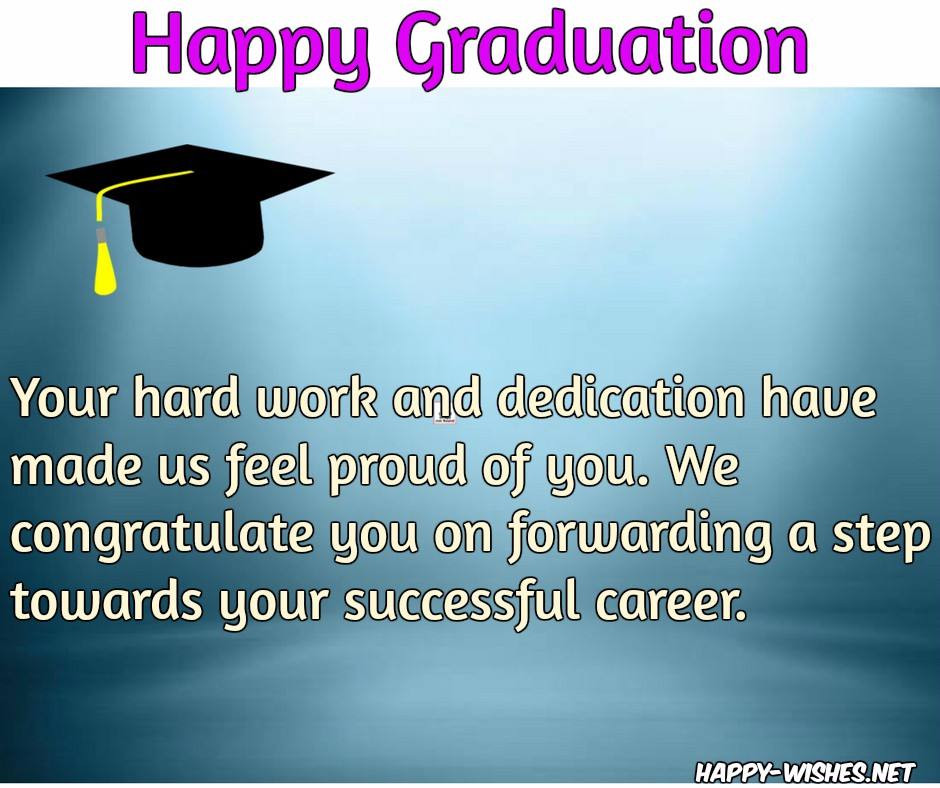 Congratulation On Graduation Quotes
 Happy Graduation wishes Quotes and images