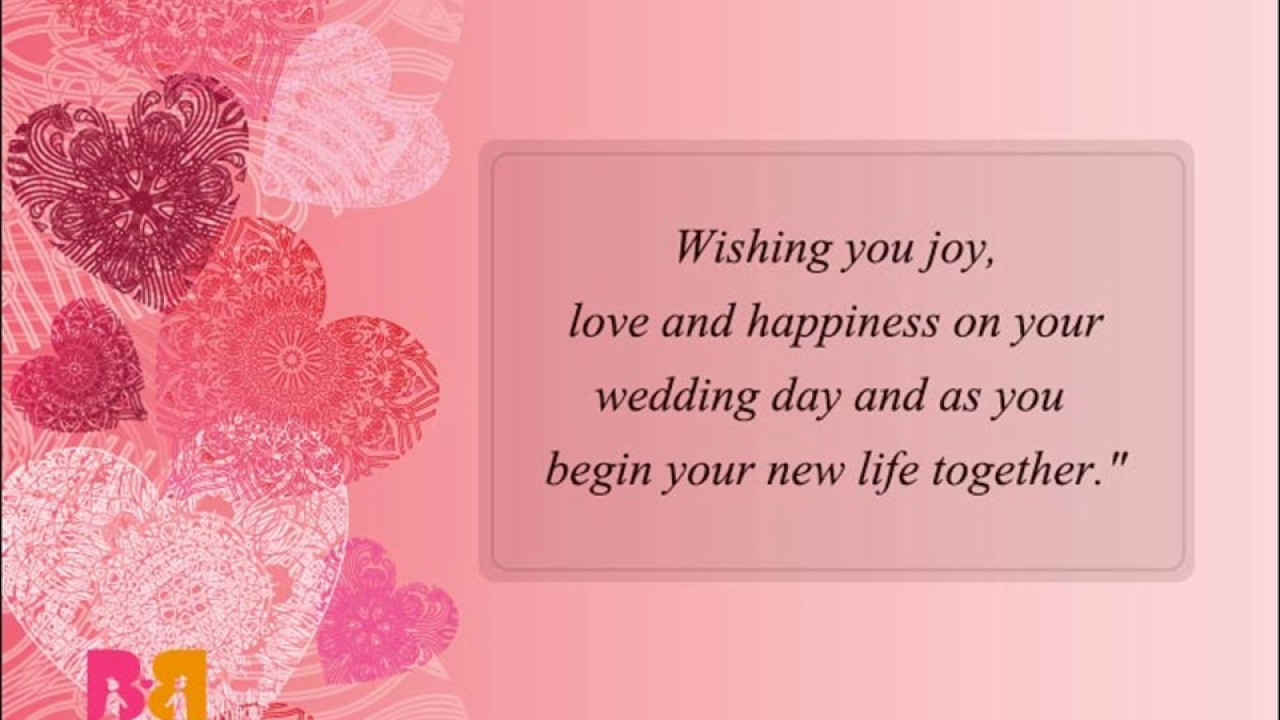 Congratulation On Your Marriage Quotes
 Wedding wishes messages and quotes Congratulations