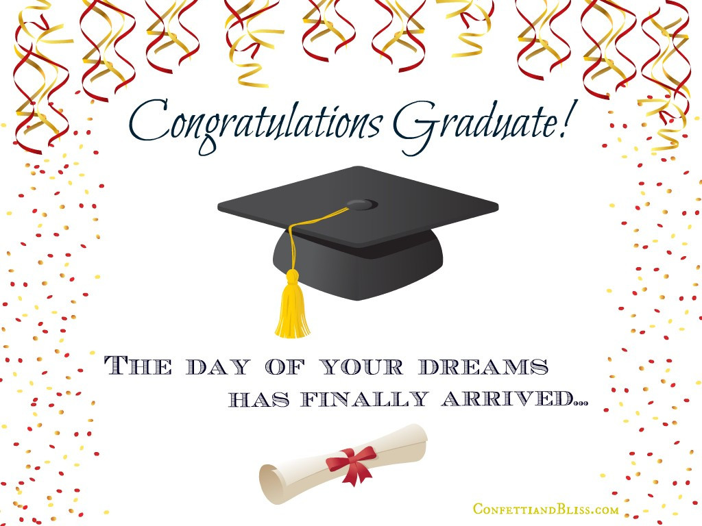 Congratulations Graduation Quote
 30 Wonderful Congratulations Graduation Wishes