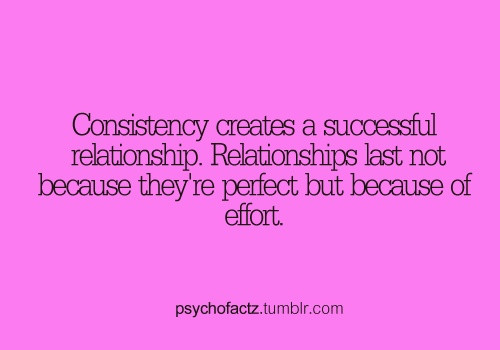 Consistency In Relationships Quotes
 Quotes Consistency In Relationships QuotesGram