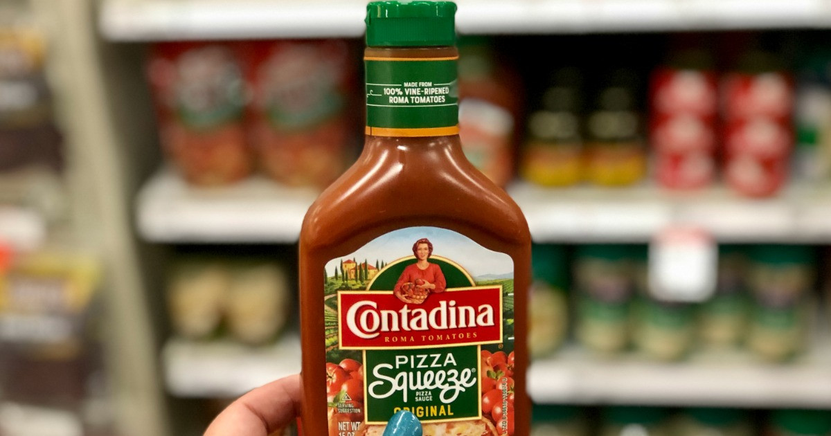 Contadina Pizza Sauce
 Use Your Phone to Score Contadina Pizza Squeeze for Just