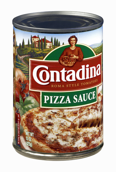 Contadina Pizza Sauce
 Contadina Roma Style Tomatoes Pizza Sauce with Natural Sea