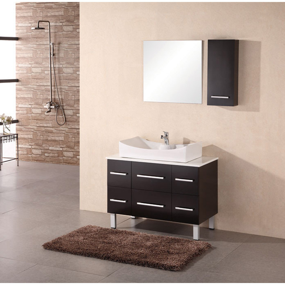 Contemporary Bathroom Cabinets
 Design Element Designer s Pick 36" Bathroom Vanity