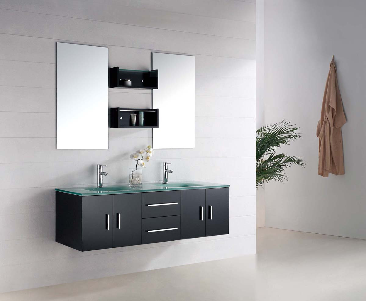 Contemporary Bathroom Cabinets
 Modern Bathroom Vanities as Amusing Interior for