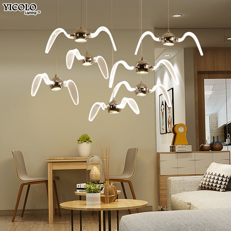 Contemporary Lamps For Living Room
 Nordic Pendant Lights for dining room modern minimalist