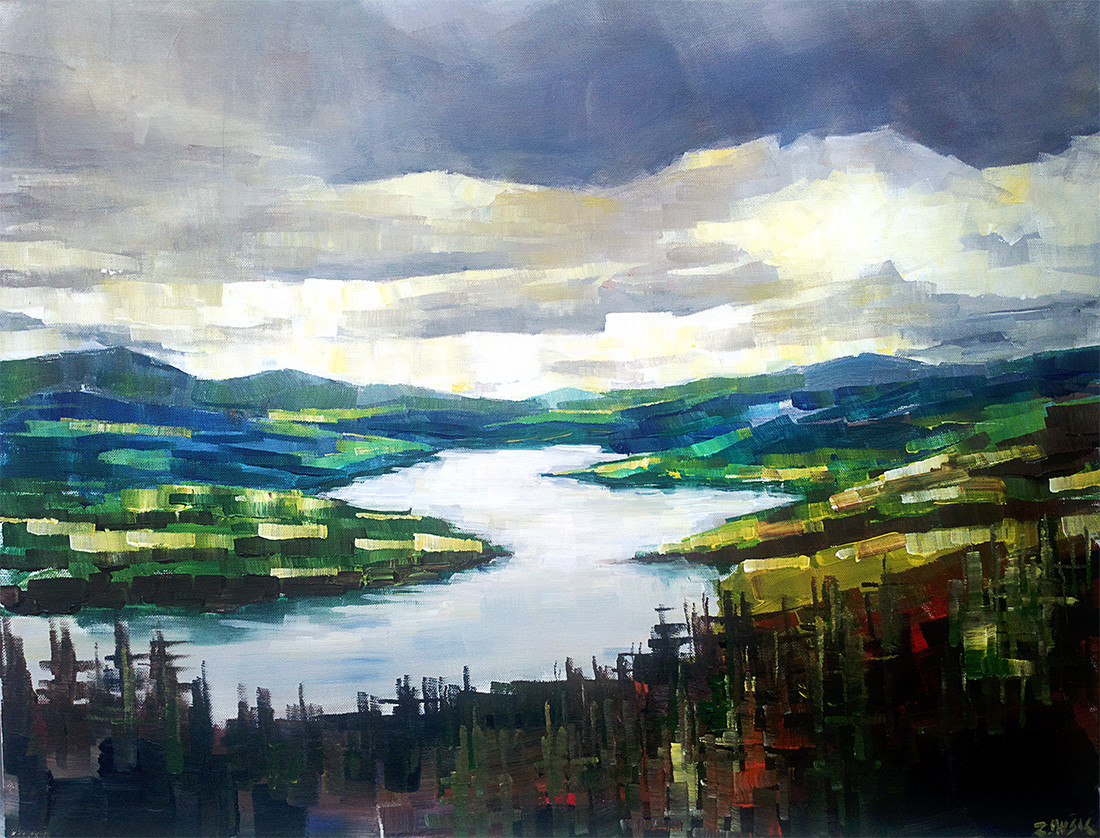 Contemporary Landscape Painting
 landscape – Zlatko Music Art