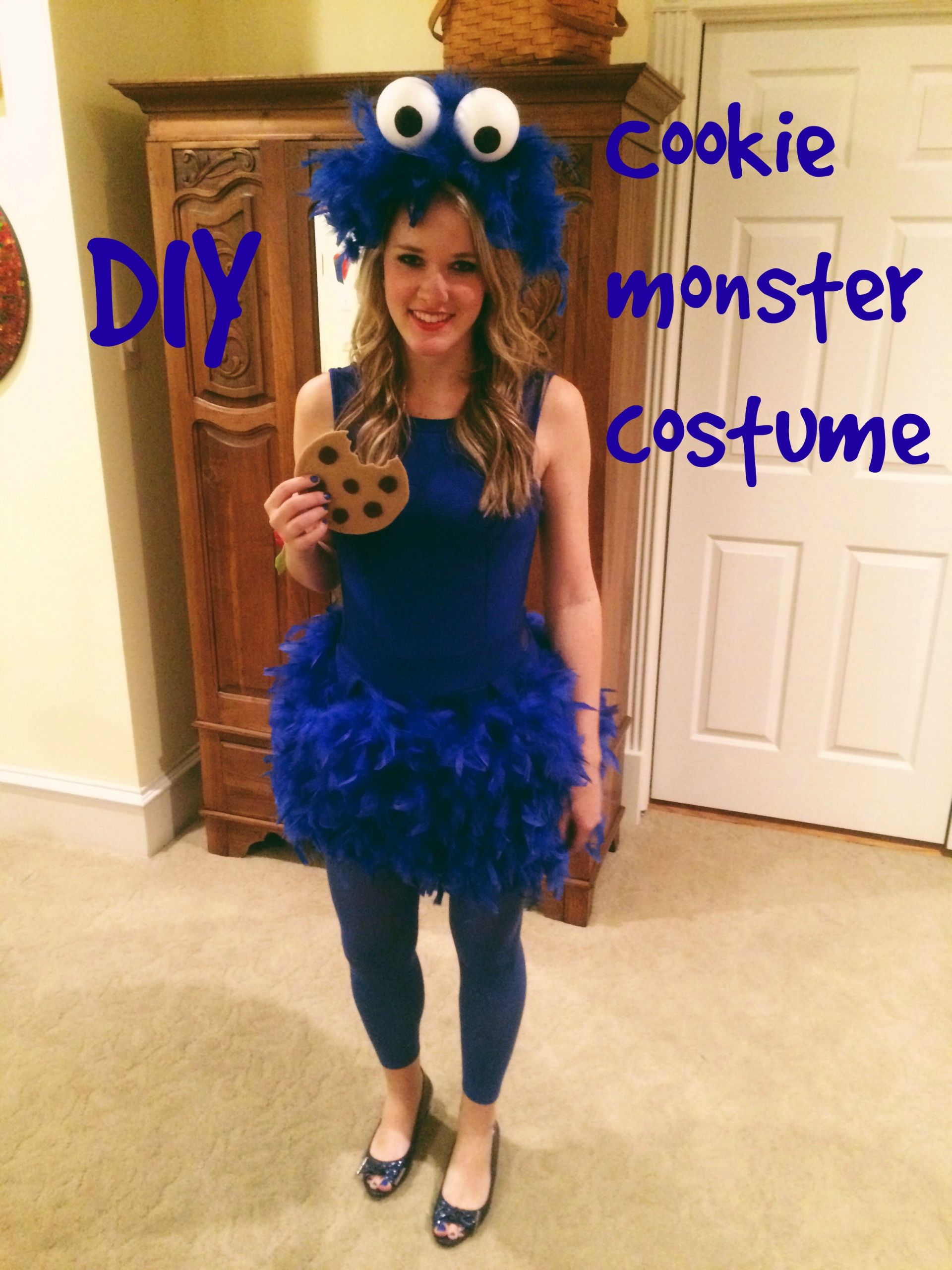Cookie Monster Costume DIY
 DIY cookie monster costume