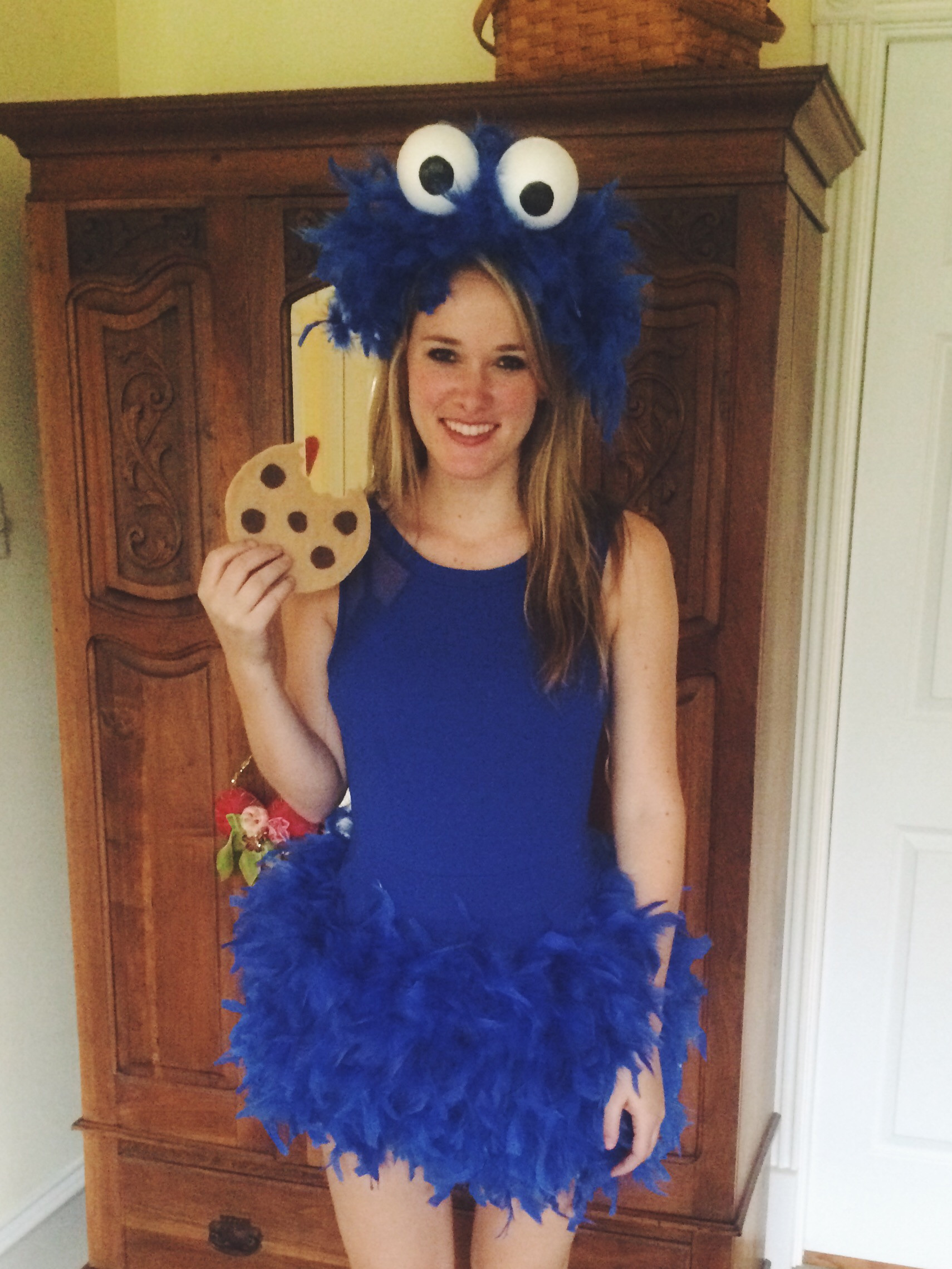 Cookie Monster Costume DIY
 DIY cookie monster costume