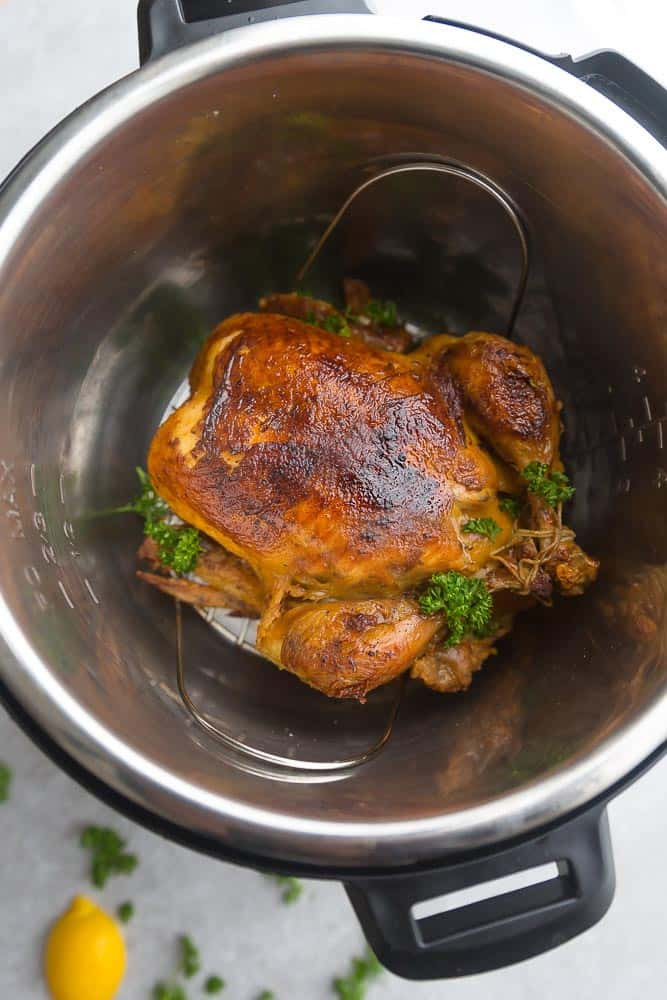 Cooking A Whole Chicken In The Instant Pot
 Instant Pot Whole Chicken Rotisserie Style Life Made