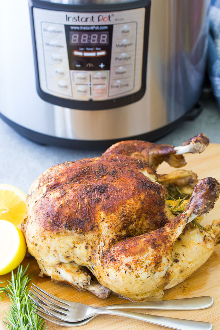 Cooking A Whole Chicken In The Instant Pot
 How to Cook a Whole Chicken in an Instant Pot Fresh or