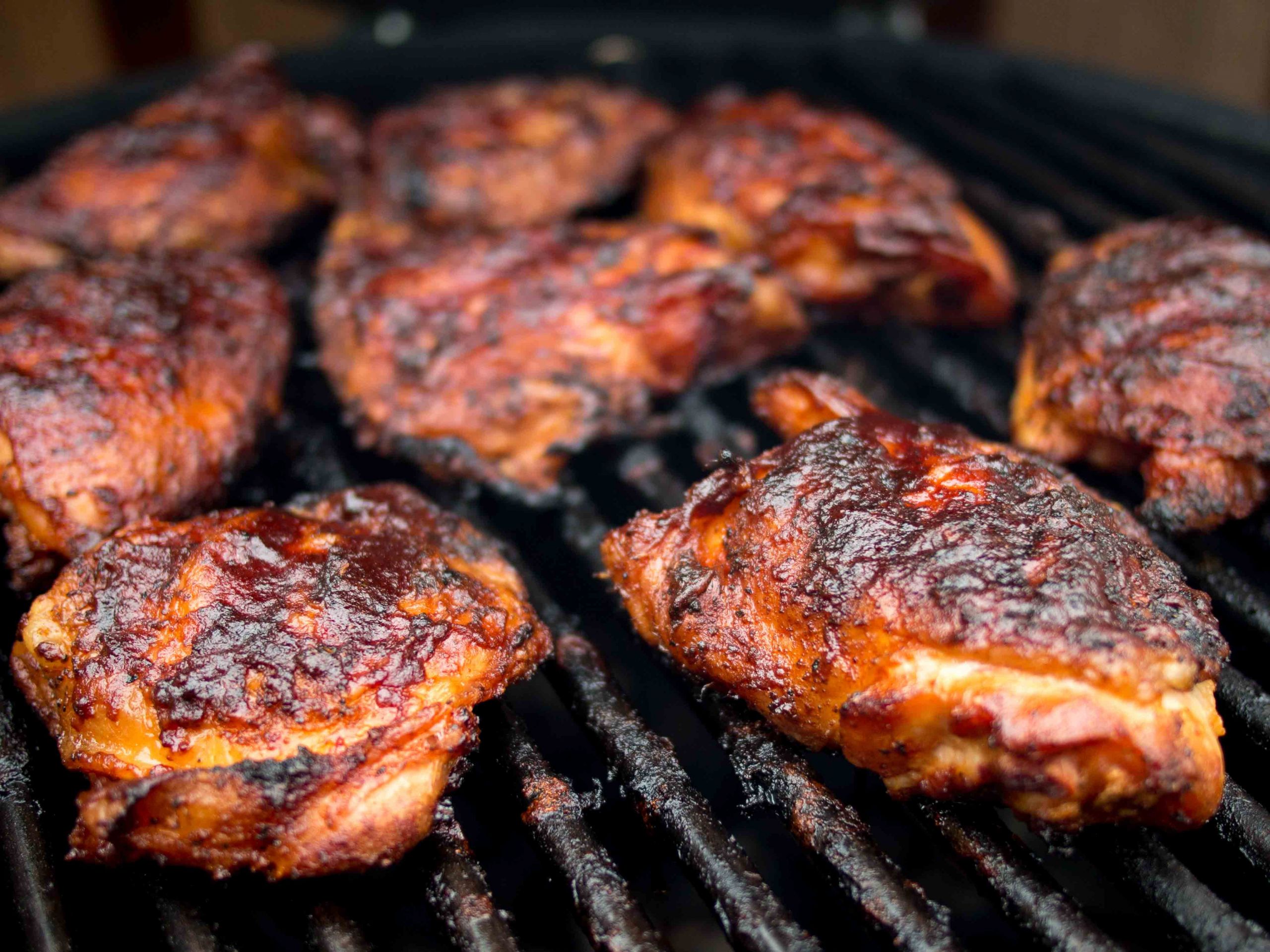 Cooking Chicken Thighs On The Grill
 Honey Hog Barbecue Sauce v3 0 Food & Fire