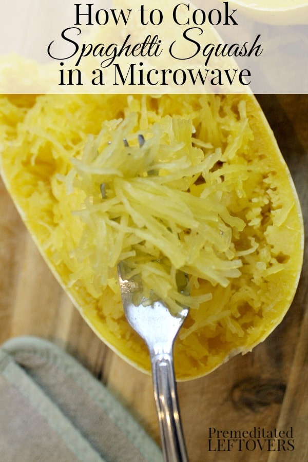 Cooking Spaghetti Squash In Microwave
 How to Cook Spaghetti Squash in a Microwave