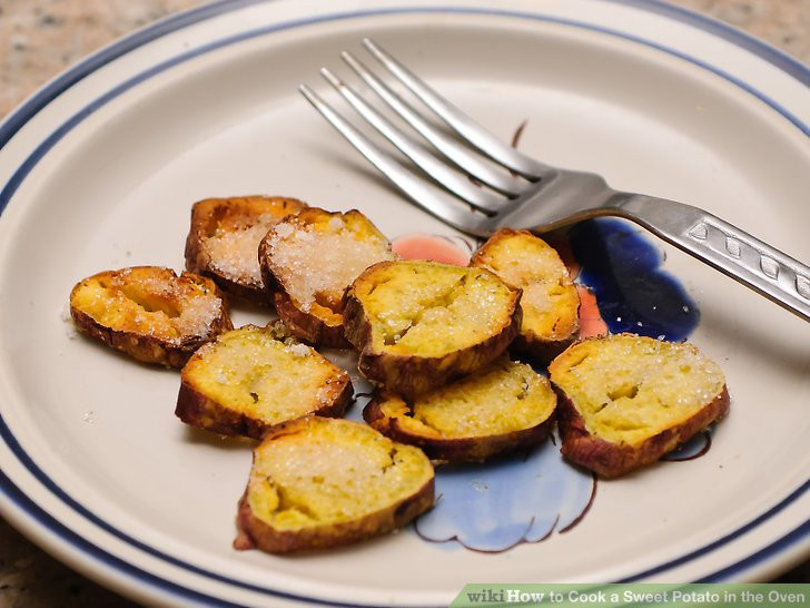 Cooking Sweet Potato In Microwave
 4 Ways to Cook a Sweet Potato in the Oven wikiHow