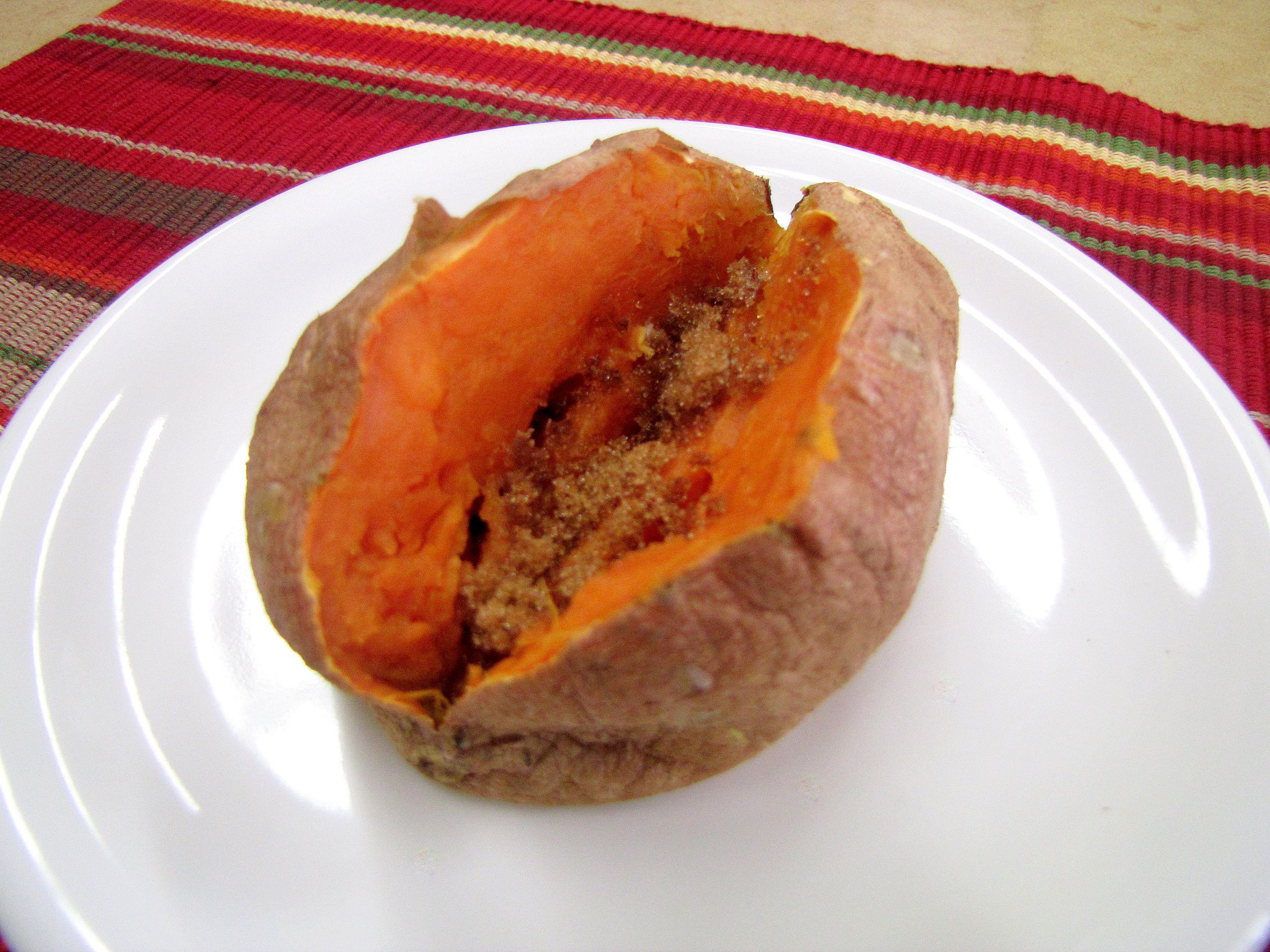 Cooking Sweet Potato In Microwave
 Microwave Sweet Potato or Baked Potato — Food and Nutrition