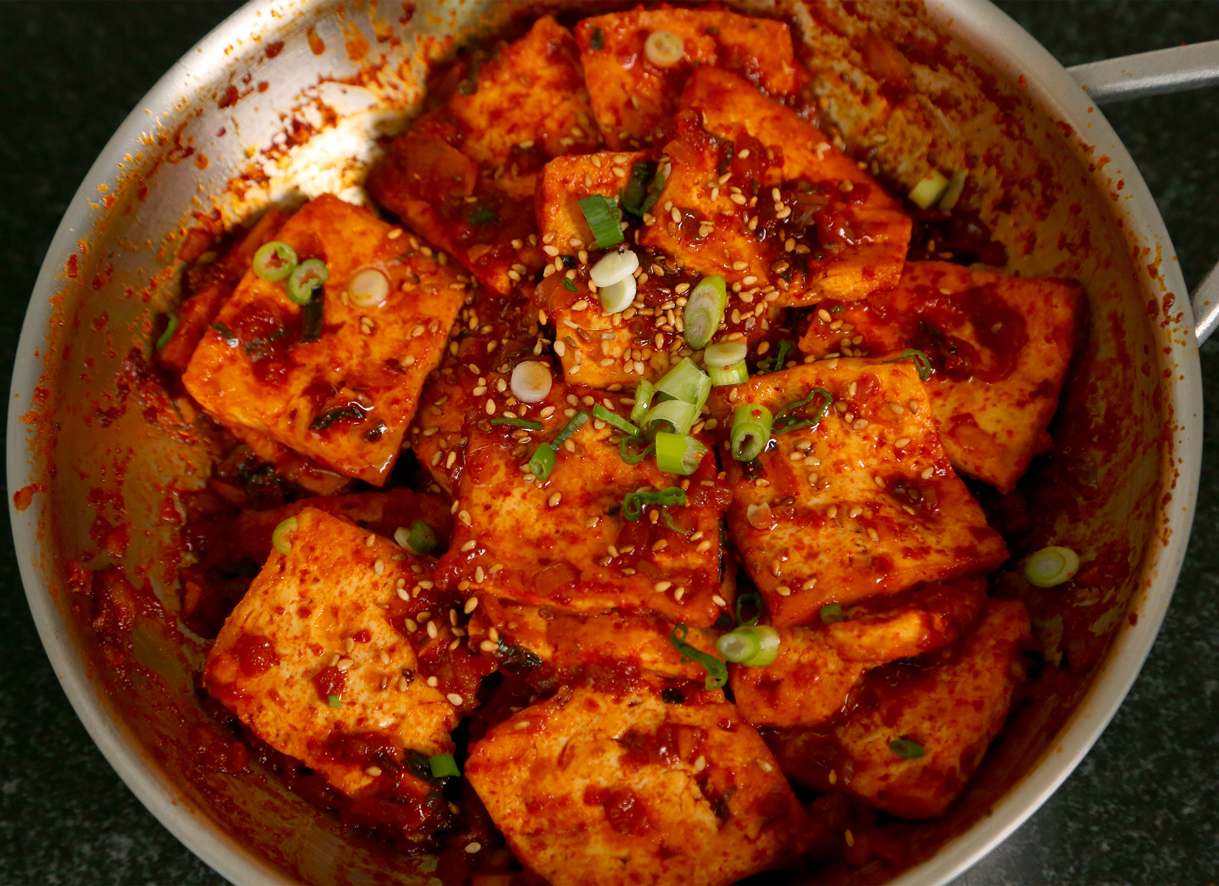 Cooking With Tofu Recipes
 Spicy braised tofu Dubu jorim 두부조림 recipe Maangchi