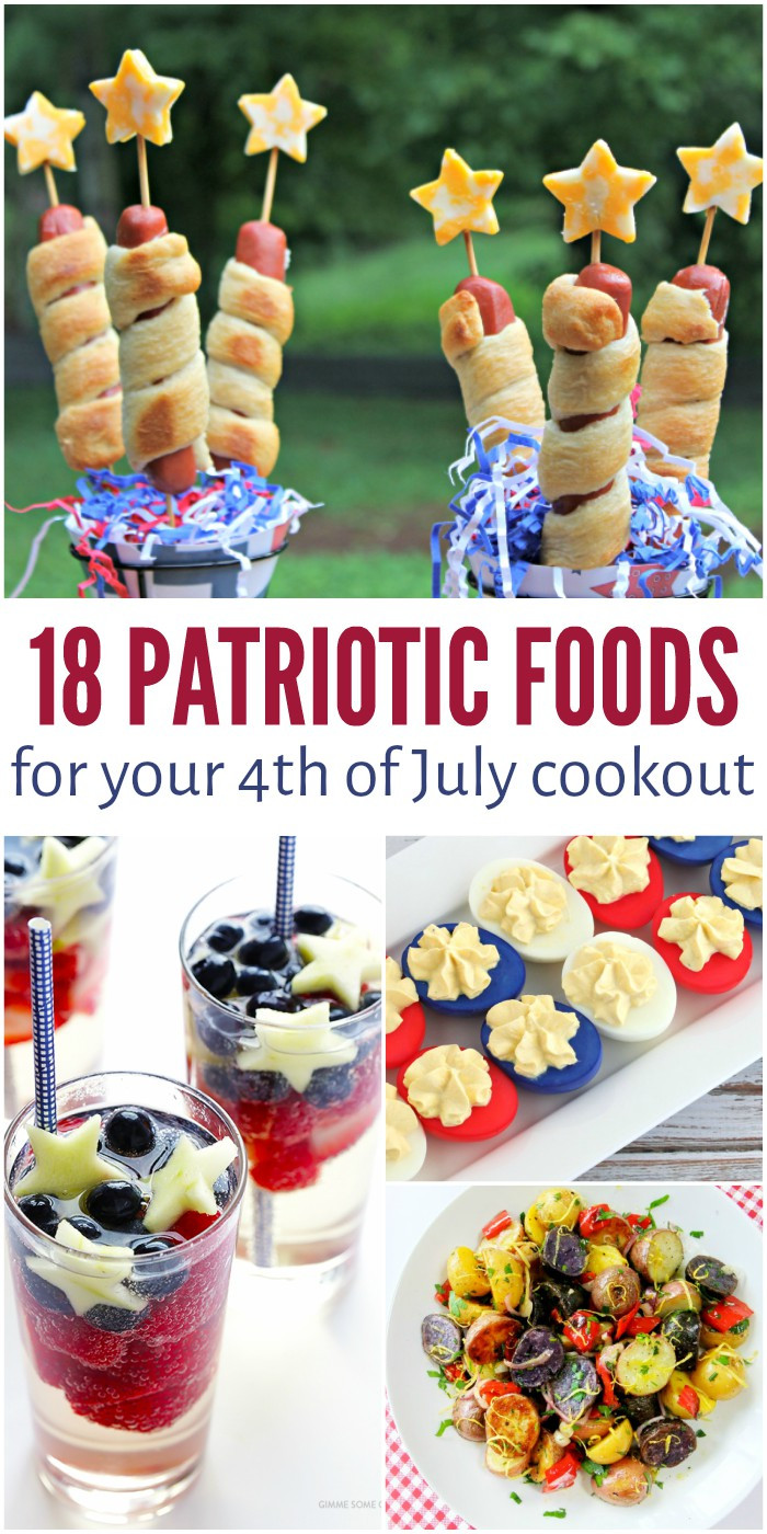 Cookout Party Food Ideas
 18 Patriotic Food Ideas for Your 4th of July Cookout