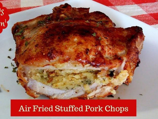 Cooks Essentials Air Fryer Pork Chops
 Pork Chop Cooking Temp Nice Air Fryer Stuffed Pork Chops