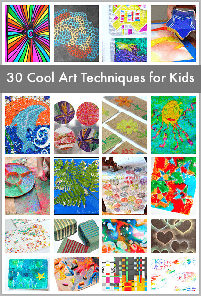 Cool Arts For Kids
 30 Super Cool Art Techniques for Kids Buggy and Buddy