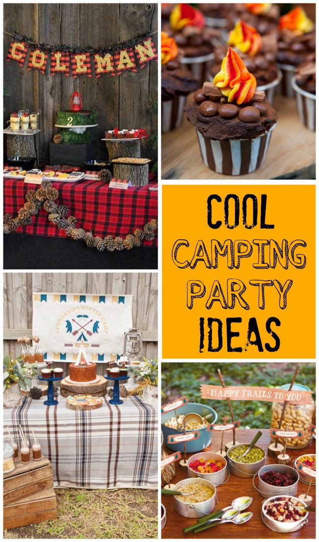 Cool Backyard Party Ideas
 Camping Parties Design Dazzle