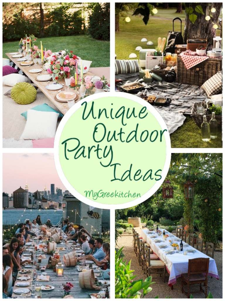 Cool Backyard Party Ideas
 Unique Outdoor Party Ideas