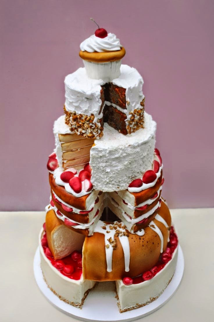 Cool Birthday Cake Ideas
 65 Unusual Wedding Cakes
