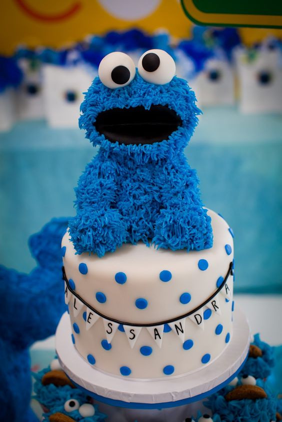 Cool Birthday Cake Ideas
 Some Cool Cookie monster cakes Cookie monster Cake ideas