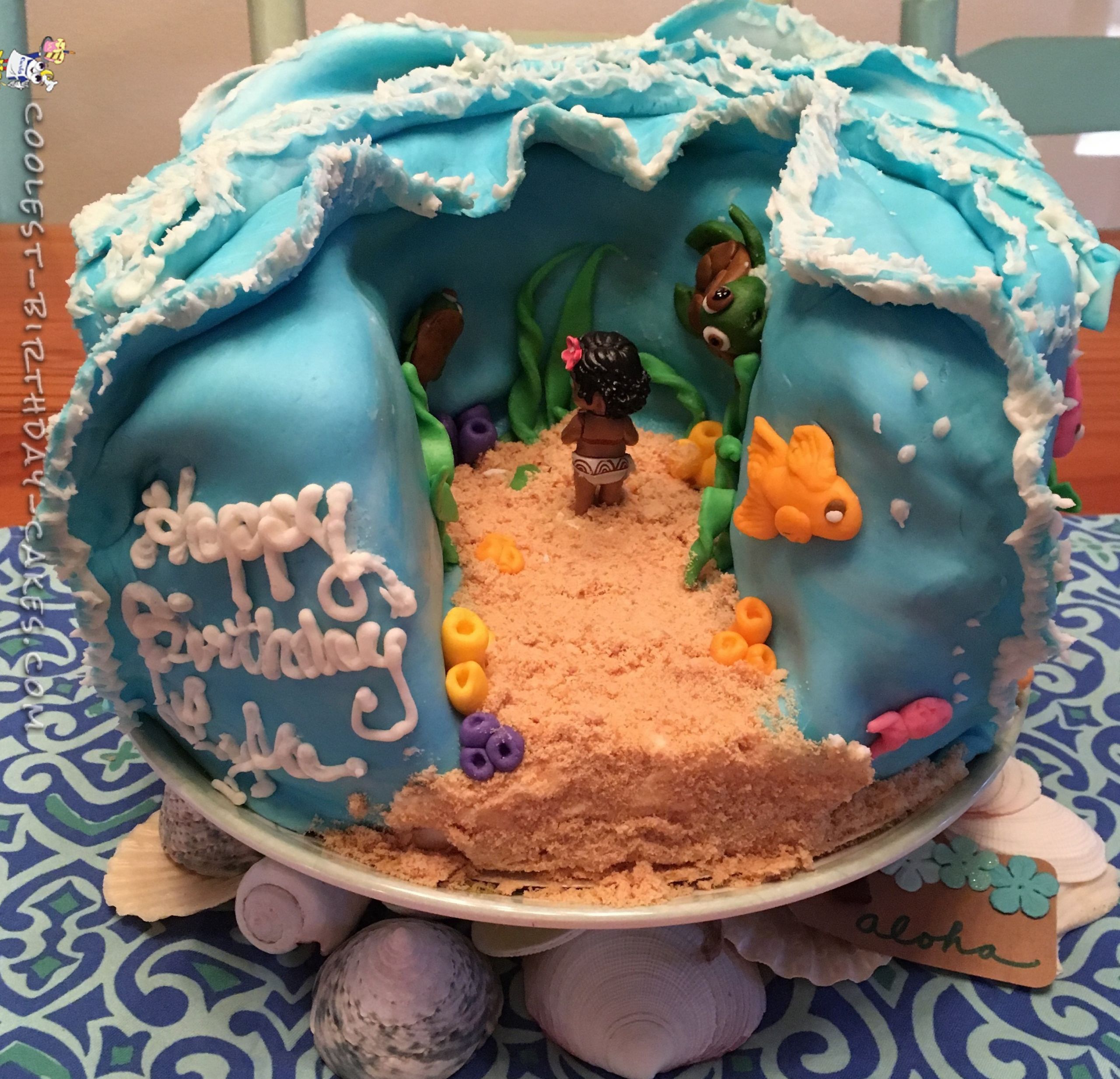 Cool Birthday Cakes
 Cool Homemade Moana Cake