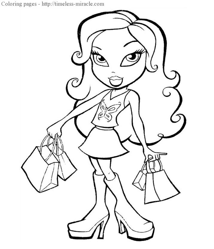 Cool Coloring Pages For Girls
 Cool coloring pages for girls timeless miracle