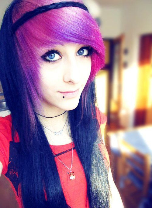 Cool Emo Hair Cut
 Cool Emo hairstyle for girls with long hair