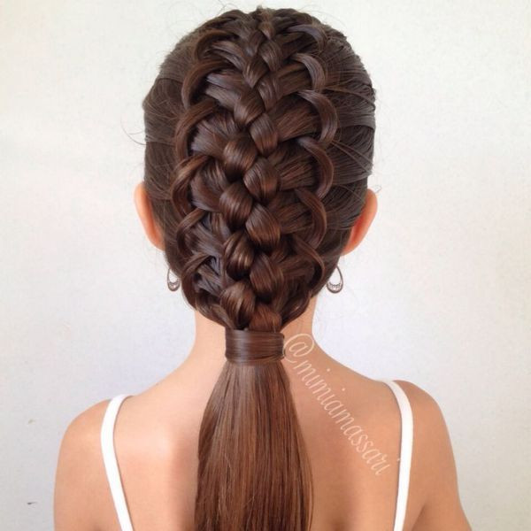 Cool French Braid Hairstyles
 NAMES OF COOL BRAIDS French loop braided hairstyle Girls