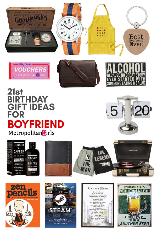 Cool Gift Ideas For Boyfriend
 20 Best 21st Birthday Gifts for Your Boyfriend