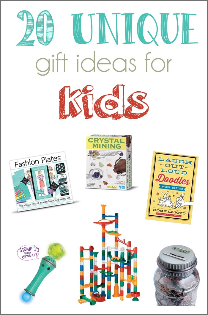 Cool Gifts For Kids
 20 Unique Gift Ideas for Kids and a GIVEAWAY Cutesy Crafts