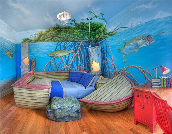 Cool Kids Bedroom Theme Ideas
 21 Cool Bedroom Designs That Your Children Will Never Want
