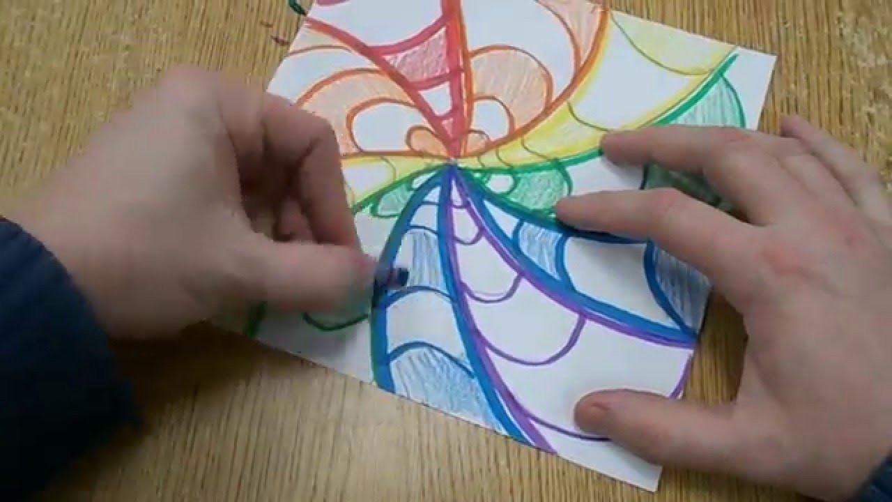 Cool Paintings For Kids
 Easy Op Art Design for Kids