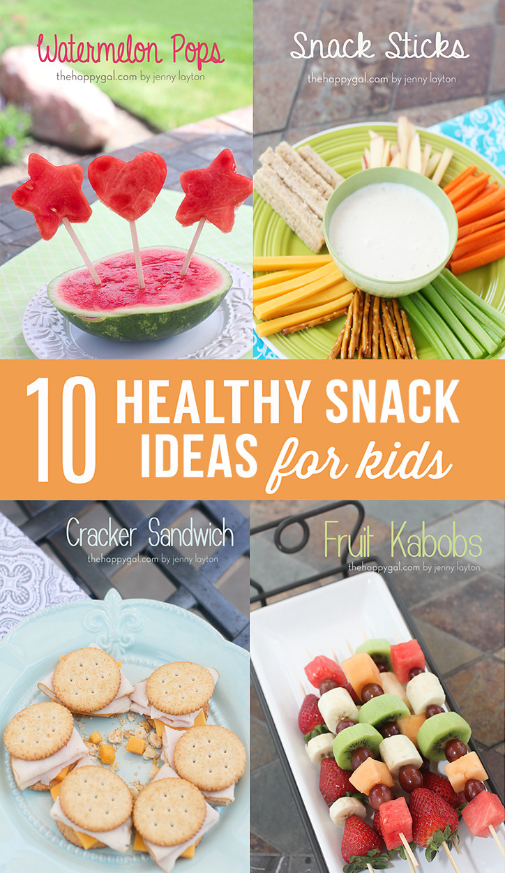 Cool Recipes For Kids
 10 Healthy Snack Ideas for Kids
