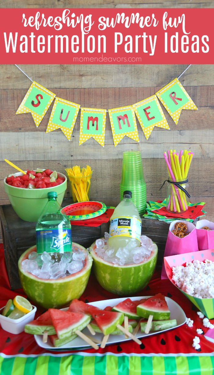 Cool Summer Party Ideas
 Summer Fun Watermelon Party Ideas