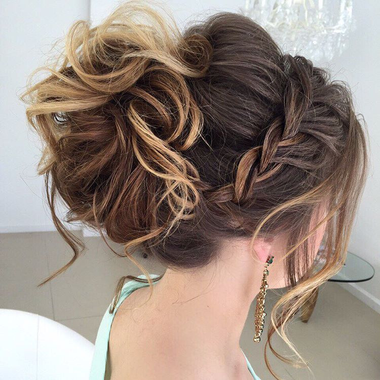 Cool Updo Hairstyles
 10 Cute Cool Messy & Elegant Hairstyles for Prom Looks