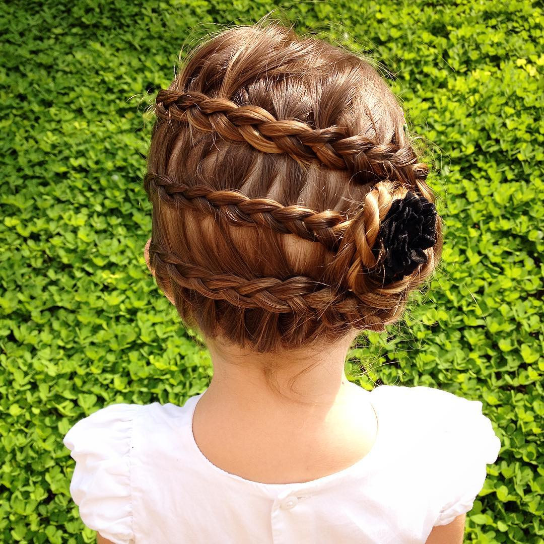 Cool Updo Hairstyles
 40 Cool Hairstyles for Little Girls on Any Occasion