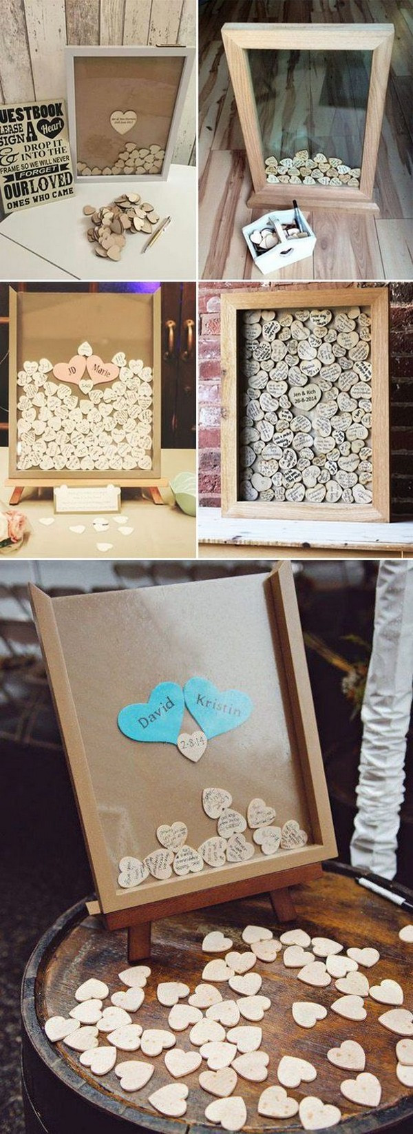 Cool Wedding Guest Books
 25 Creative Wedding Guest Book Ideas EmmaLovesWeddings