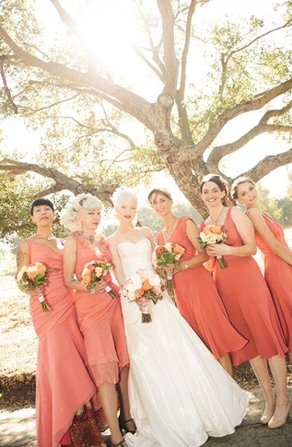 Coral Color Wedding
 Inspired by these Coral Wedding Ideas Inspired By This