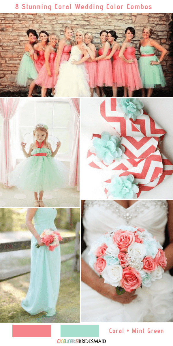 Coral Color Wedding
 8 Stunning Coral Wedding Color binations You ll Love