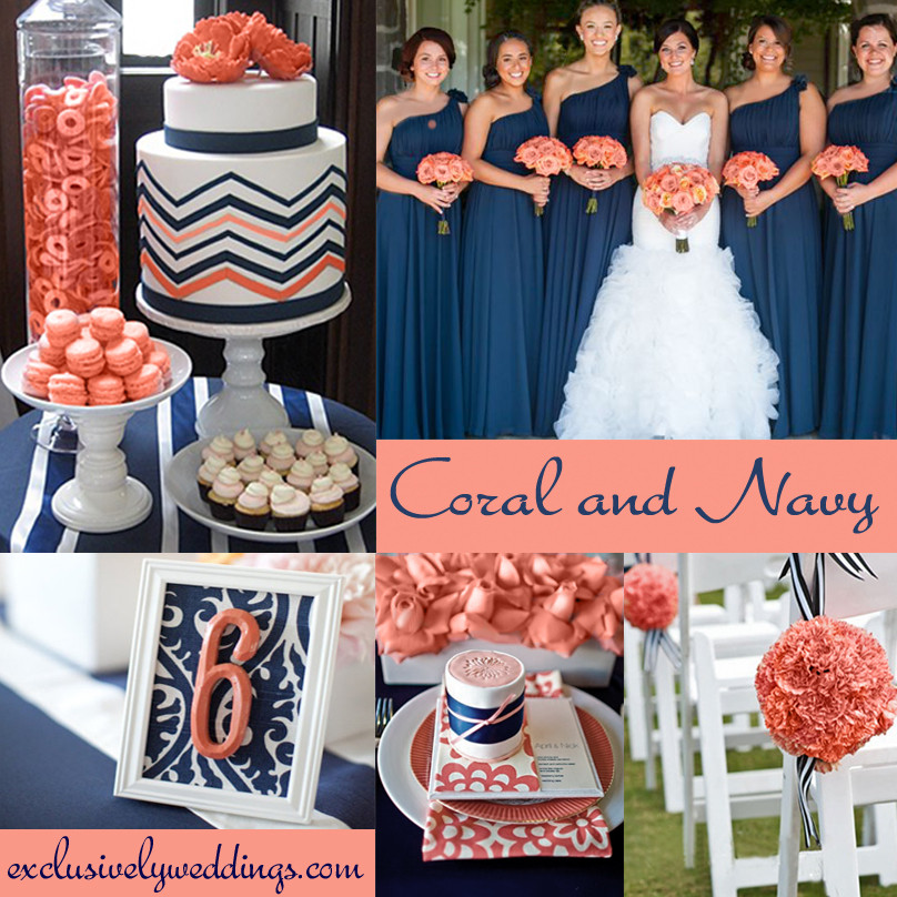 Coral Color Wedding
 Coral Wedding Color – bination Options You Don’t Want